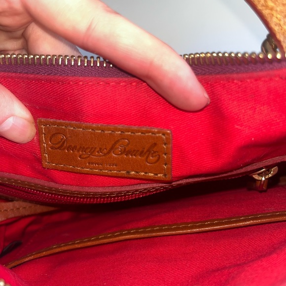 Hot pink Dooney and Bourke handbag - Picture 3 of 3